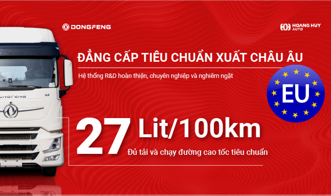 “BOM TẤN” ĐẦU KÉO DONGFENG GX450 TIÊU THỤ CHỈ 27L/100KM, GIÁ TỐT NHẤT TRONG PHÂN KHÚC